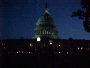 Photo of Washington D.C. at night